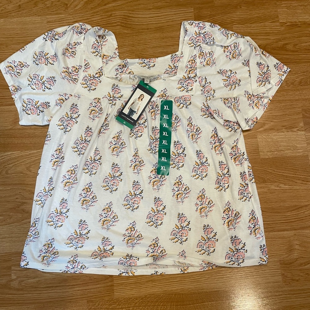 Lucky Brand flowy blouse